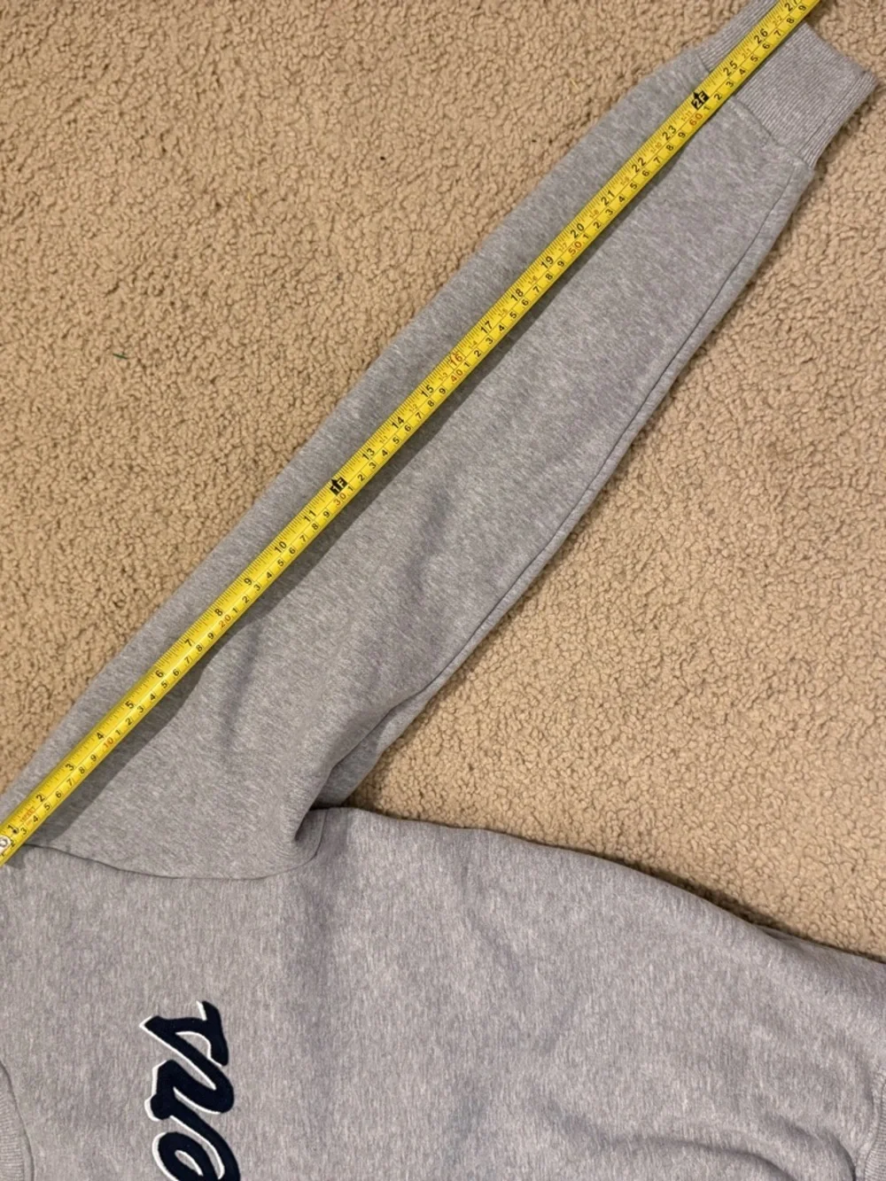 LA Clippers Crewneck Sweatshirt Mens M Gray Courtside Supply NBA Fleece Pullover
